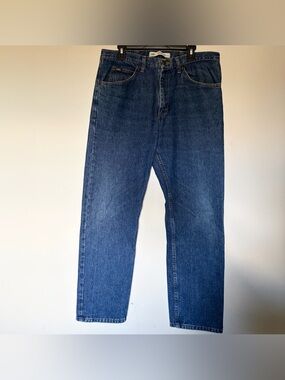 Men’s Lee Regular Fit Denim Blue Jeans 36X32